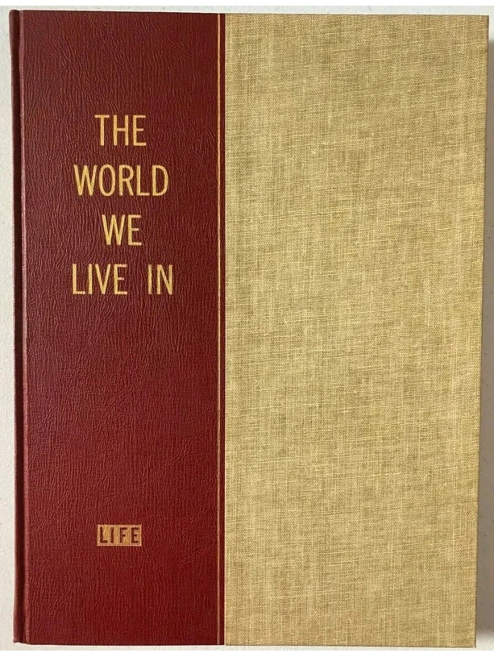 1955 The World we Live In 14โ coffee table book